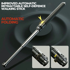 Automatic Hiking Walking Stick with LED Light, Alloy Steel