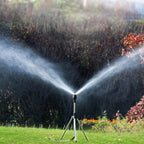 Automatic Rotating Garden Sprinkler with Adjustable Retractable Tripod