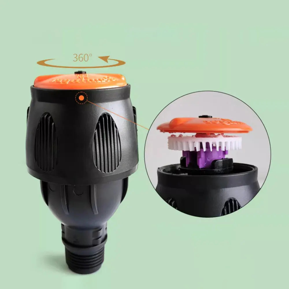 Automatic Rotating Garden Sprinkler with Adjustable Retractable Tripod