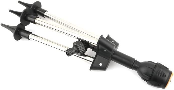 Automatic Rotating Garden Sprinkler with Adjustable Retractable Tripod