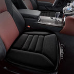 Memory Foam Car Seat Cushion - Ergonomic, Black, 48.5x48.5 cm, view 17