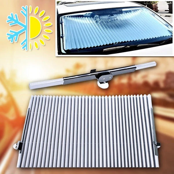 Car Sunshade for Front and Side Windows - Foldable, Universal Fit, view 2