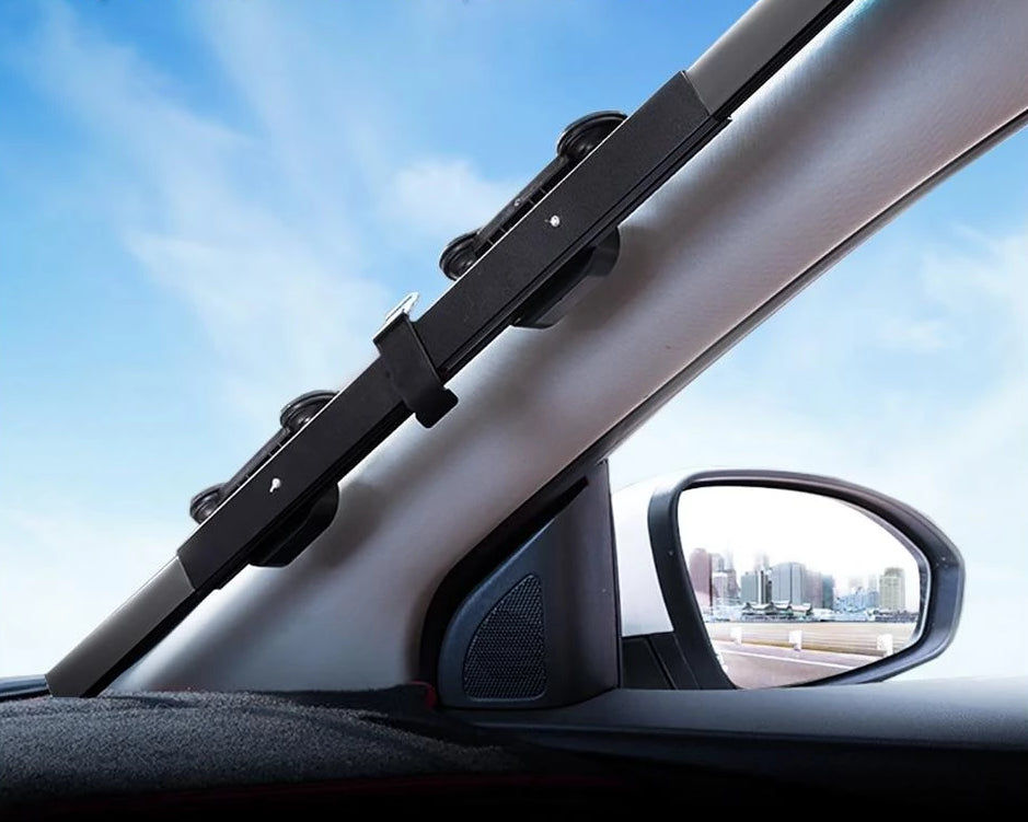 Retractable Front Windshield Sunshade for Cars - Aluminium Foil, Compact Size, view 7