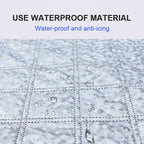Magnetic Car Anti-Snow Cover - Aluminium Foil, 220x110cm, Silver, view 3