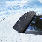 Magnetic Car Anti-Snow Cover - Aluminium Foil, 220x110cm, Silver, view 4