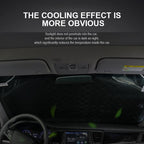 Magnetic Car Anti-Snow Cover - Aluminium Foil, 220x110cm, Silver, view 6