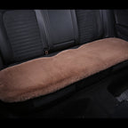 Thickened Winter Short Rabbit Plush Car Seat Cushion - Backless, Universal Fit, view 15