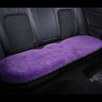Thickened Winter Short Rabbit Plush Car Seat Cushion - Backless, Universal Fit, view 18