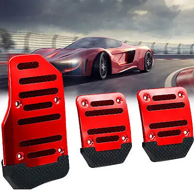 Non-slip Car Foot Pedals - Universal Fit, Plastic Metal Rubber, view 2