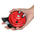 Powerful 300 Decibel Vehicle Horn - 24V, Red, ABS and Metal