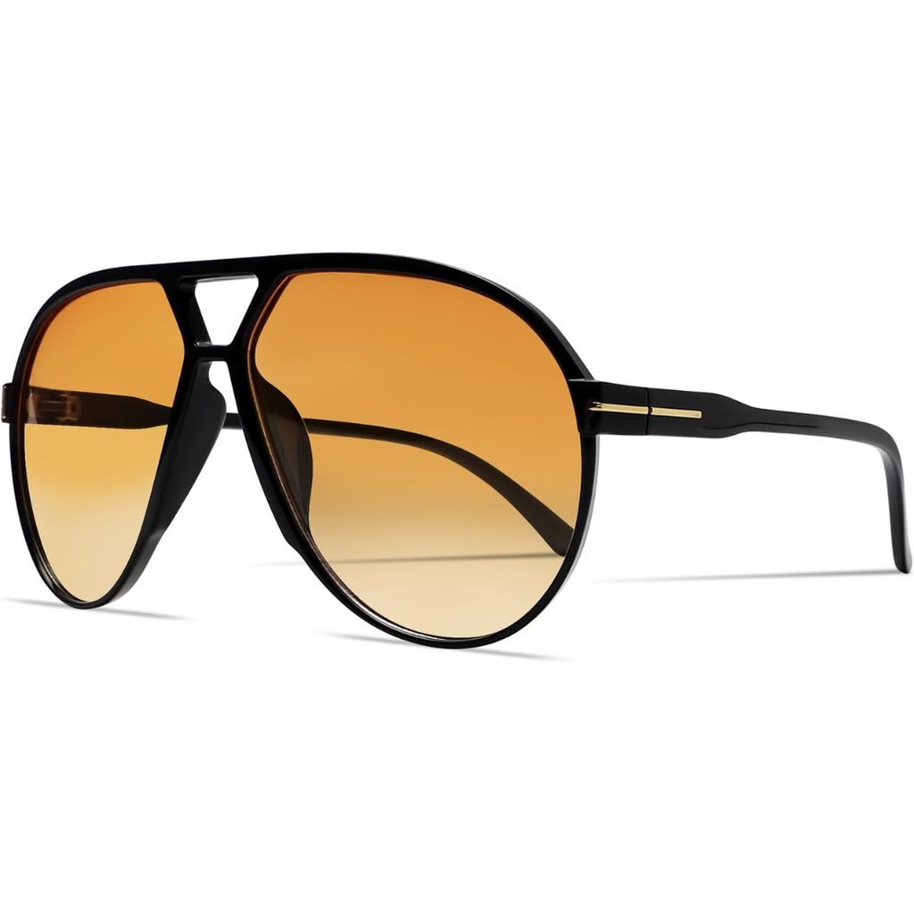 Aviator Oversize Square Sunglasses, UV400