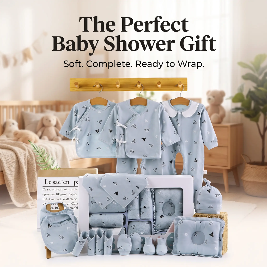 Baby Gift Box Set for Newborns - Pure Cotton Essentials, view 2