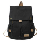 Rugged Canvas Hiking School Backpack - Durable Canvas Material