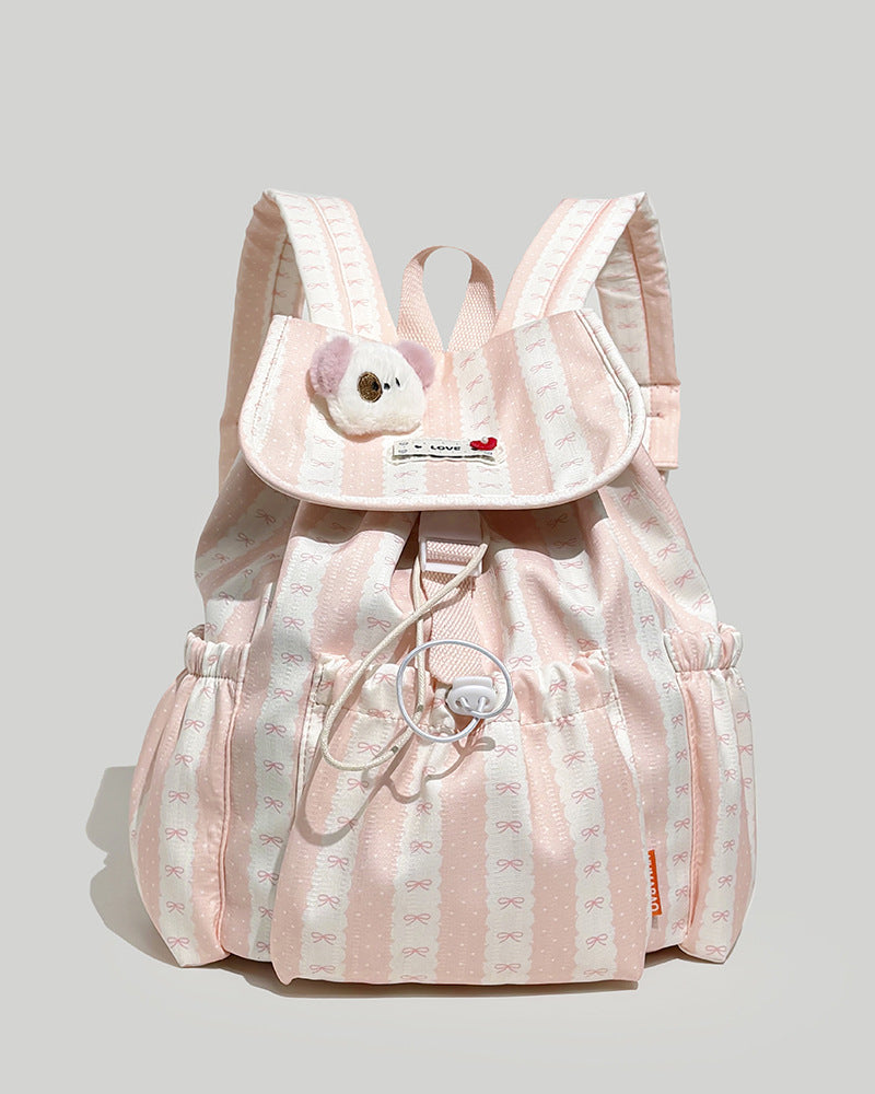 Cute Character School Backpack - Lightweight, Spacious Main Compartment, view 3