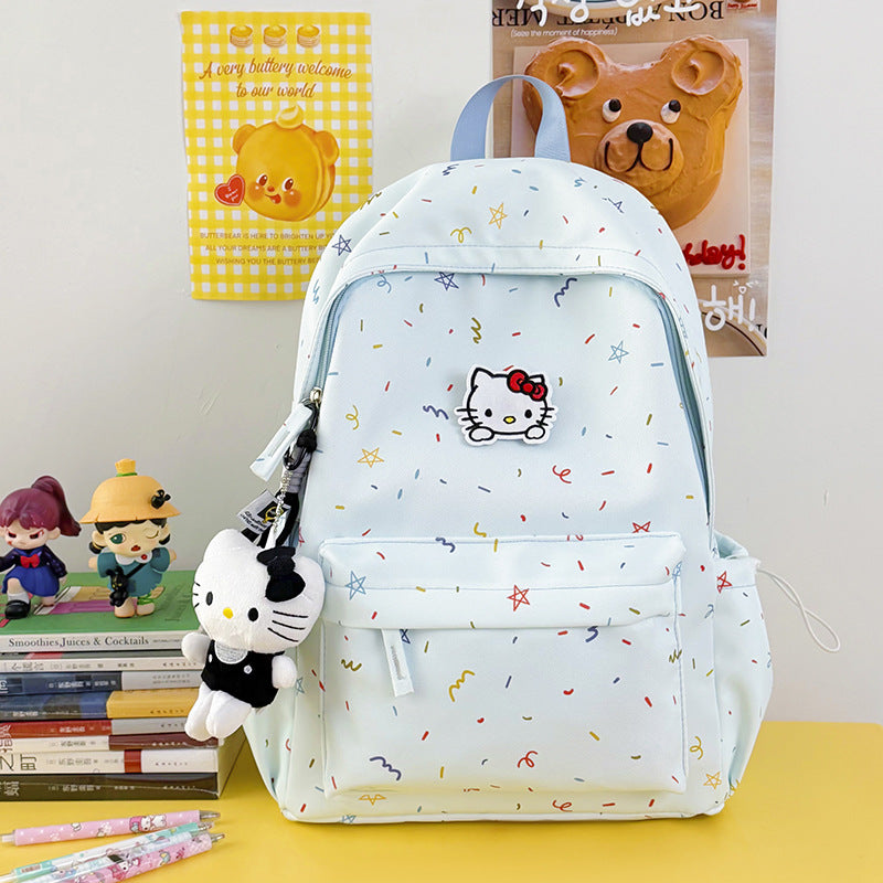 Character-Themed Casual School Backpack - Multiple Pockets, Lightweight Fabric, view 2