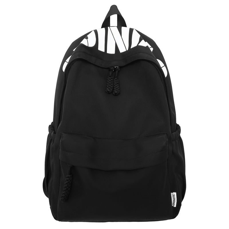 Everyday School Backpack - Stylish Modern Design, Eye-Catching Accents