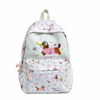 Backpack with Cheerful Dog Design - Multifunctional Compartments, for School, view 7