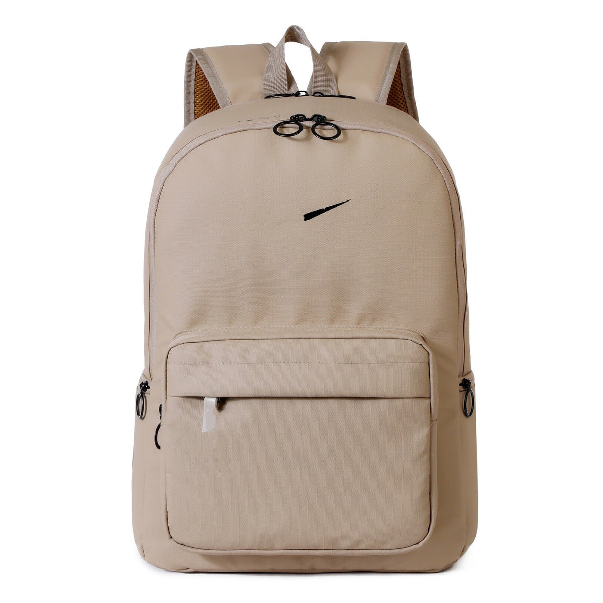 Sporty Backpack with Reinforced Back - Multiple Storage Compartments