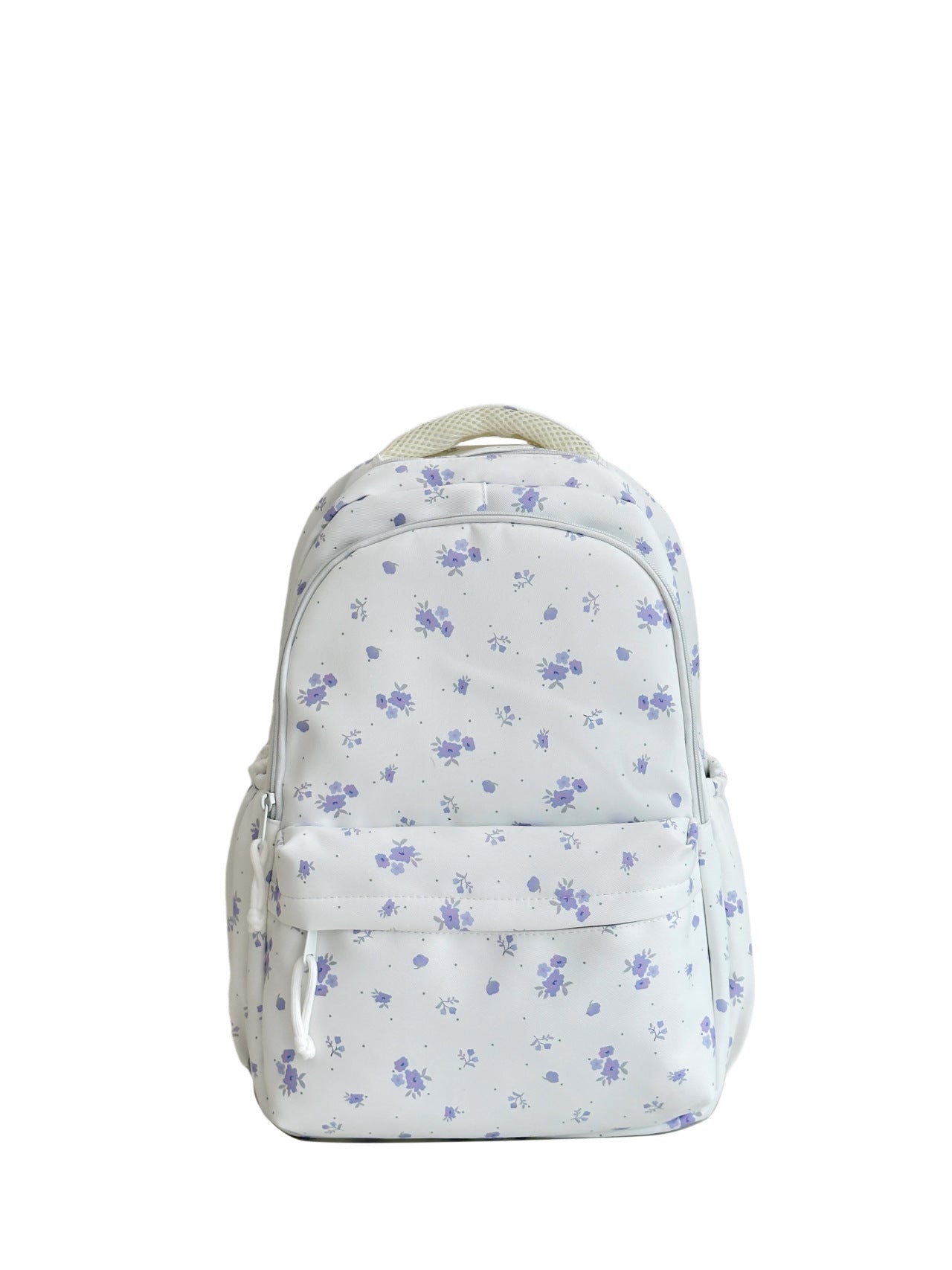 Floral Pattern Rucksack for Women - Padded Shoulder Straps, view 6