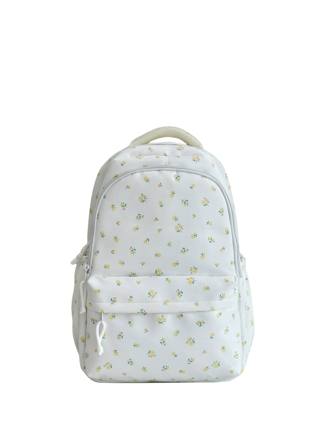 Floral Pattern Rucksack for Women - Padded Shoulder Straps, view 8