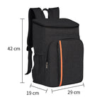 Women's Insulated Cooler Bag Backpack - Keeps Food and Drinks Cool, view 11