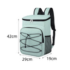Women's Insulated Cooler Bag Backpack - Keeps Food and Drinks Cool, view 14