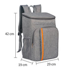 Women's Insulated Cooler Bag Backpack - Keeps Food and Drinks Cool, view 18