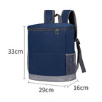 Women's Insulated Cooler Bag Backpack - Keeps Food and Drinks Cool, view 8