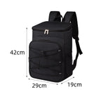Women's Insulated Cooler Bag Backpack - Keeps Food and Drinks Cool, view 9
