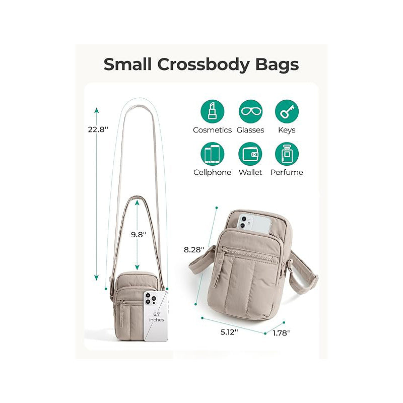 Practical Crossbody Bag for Everyday Use - Adjustable Strap, Multiple Compartments, view 2