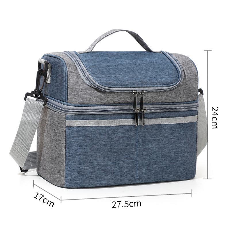 Insulated Picnic Bag with Multiple Compartments for Outdoor Use, view 3