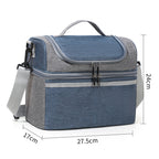 Insulated Picnic Bag with Multiple Compartments for Outdoor Use, view 3