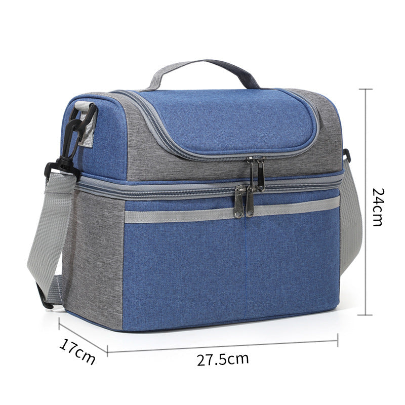 Insulated Picnic Bag with Multiple Compartments for Outdoor Use, view 5