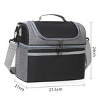 Insulated Picnic Bag with Multiple Compartments for Outdoor Use, view 7