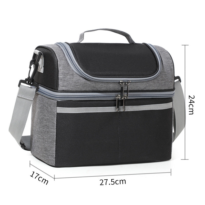 Insulated Picnic Bag with Multiple Compartments for Outdoor Use, view 7