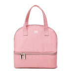 Women's Insulated Cooler Bag - Double Zip, Spacious Compartments, Durable Fabric, view 10