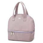 Women's Insulated Cooler Bag - Double Zip, Spacious Compartments, Durable Fabric, view 4