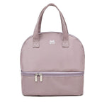 Women's Insulated Cooler Bag - Double Zip, Spacious Compartments, Durable Fabric, view 9