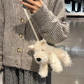 West Highland Puppy Crossbody Bag for Kids - Soft and Elastic, Washable