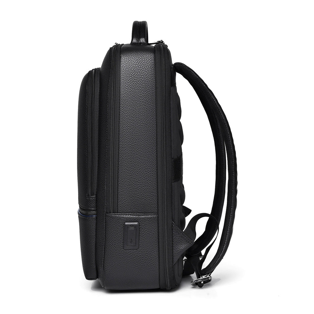 Leather Laptop Backpack for 15-Inch Laptop - Modern Design, view 2