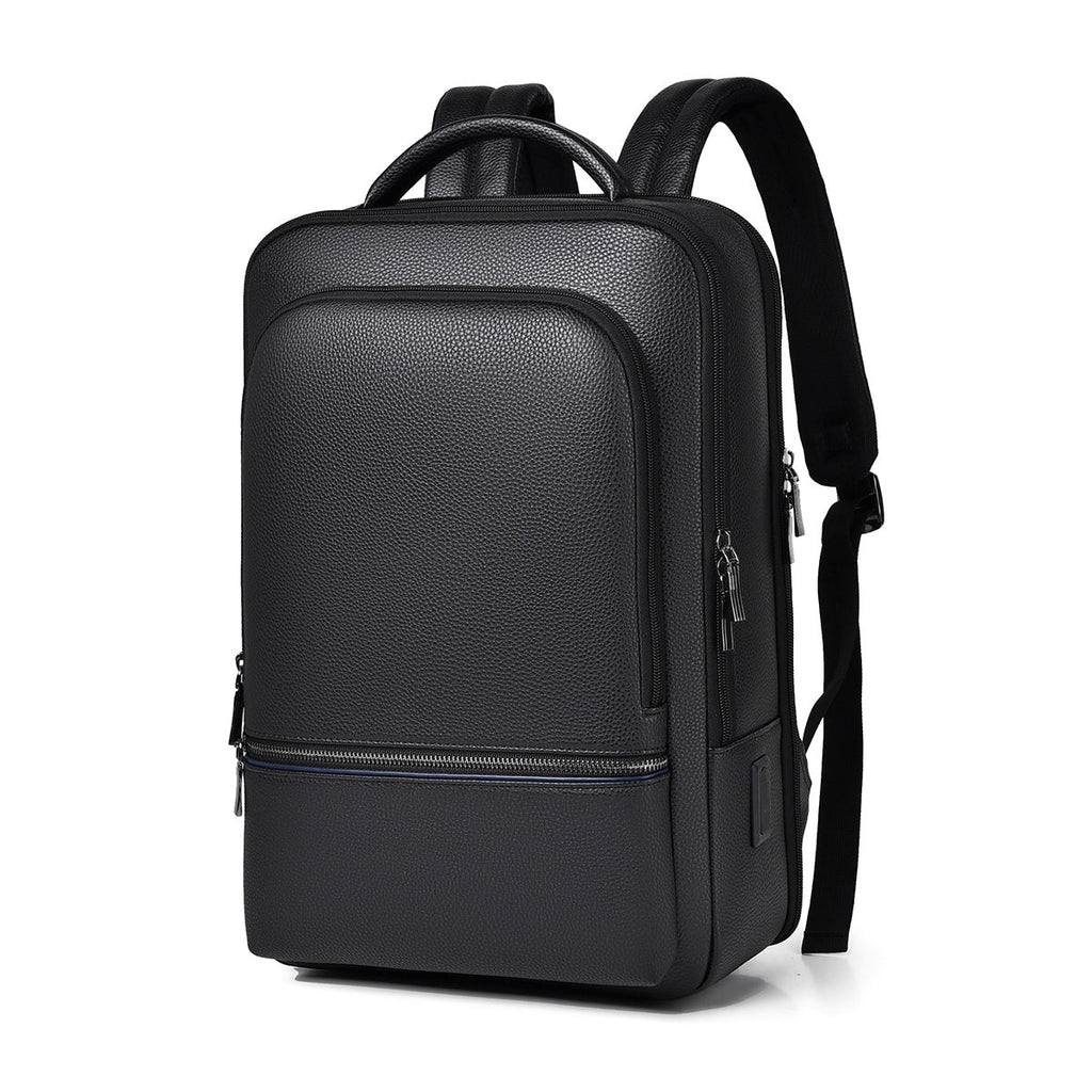 Leather Laptop Backpack for 15-Inch Laptop - Modern Design, view 5