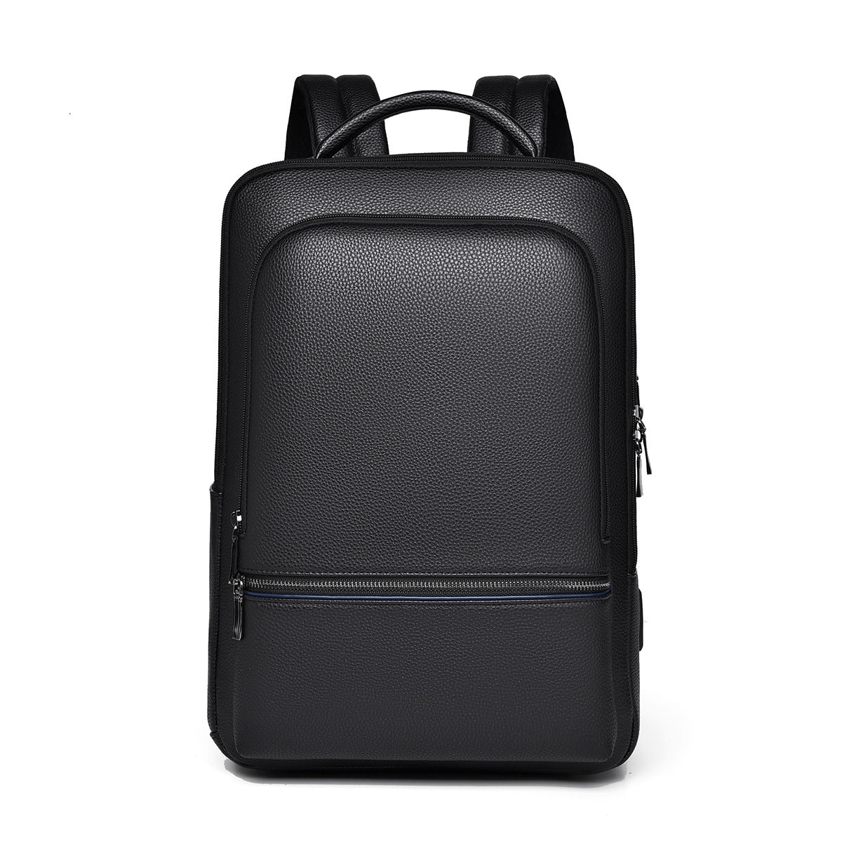 Leather Laptop Backpack for 15-Inch Laptop - Modern Design