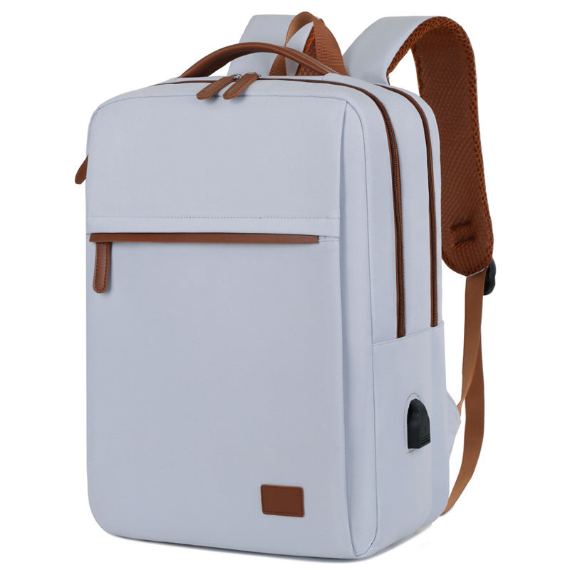Laptop Backpack with USB Charging Port - Water-Resistant, Fits 15-Inch, view 5