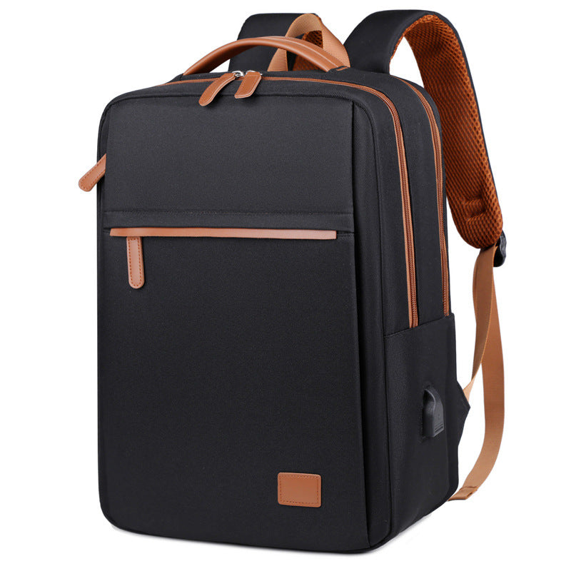 Laptop Backpack with USB Charging Port - Water-Resistant, Fits 15-Inch, view 8