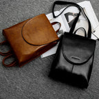 Leather Backpack for Women - 30cm x 25cm x 12cm, Everyday Use, Travel, view 12