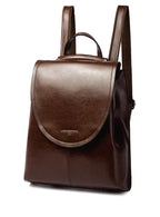 Leather Backpack for Women - 30cm x 25cm x 12cm, Everyday Use, Travel, view 6