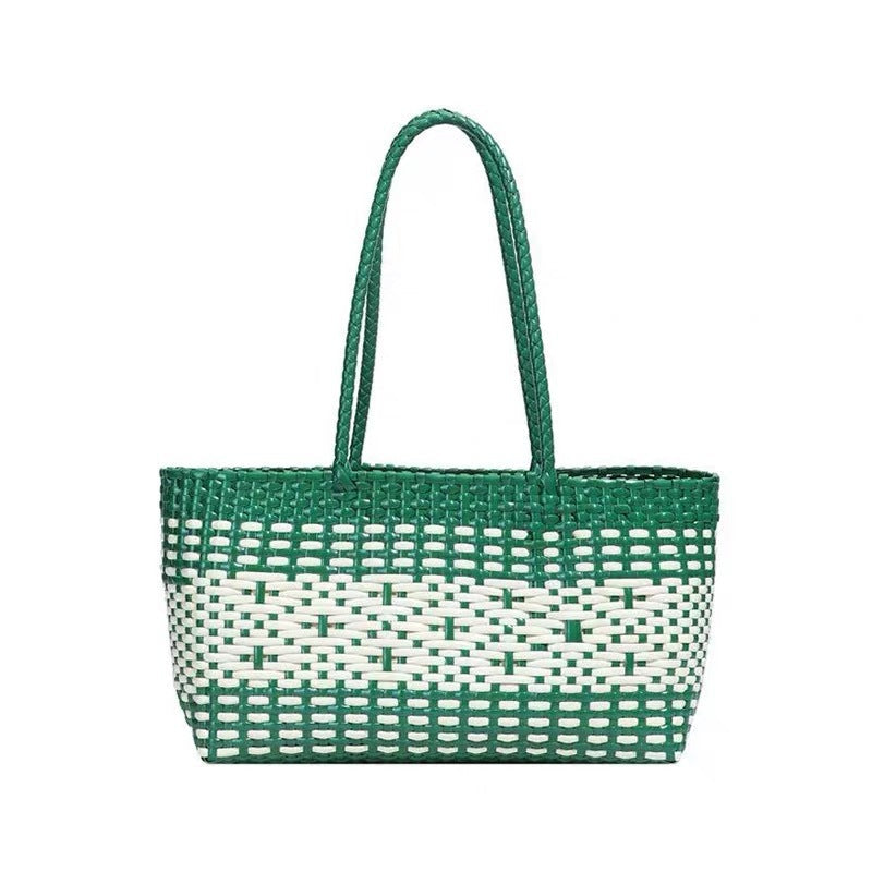 Woven Tote Bag for Women - Durable Material, Spacious Interior, view 5