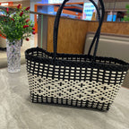 Woven Tote Bag for Women - Durable Material, Spacious Interior, view 7
