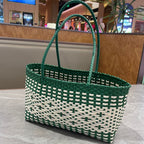 Woven Tote Bag for Women - Durable Material, Spacious Interior, view 8