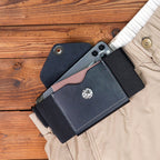 Invisible Theft-Proof Stretch Waist Bag for Men - Lightweight PU, 60g, view 7
